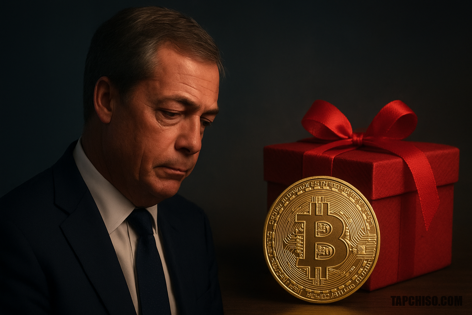 Nigel Farage rút lui sau lùm xùm quyên góp crypto, Nigel Farage rút lui sau lùm xùm quyên góp crypto, quà tặng vẫn còn