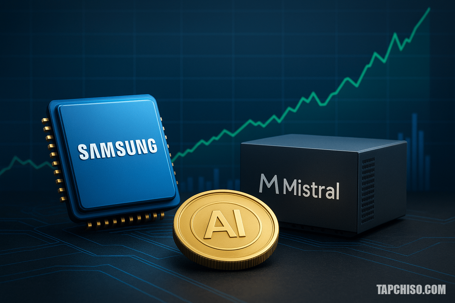 Samsung đàm phán với Mistral, có thể nâng định giá Samsung đàm phán với Mistral, có thể nâng định giá AI châu Âu
