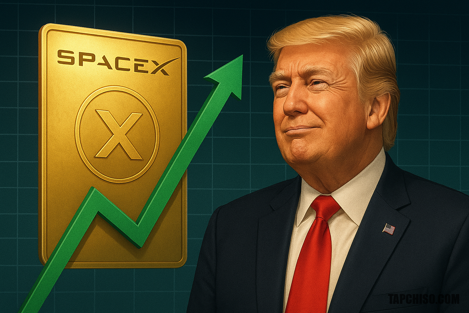 SpaceX tặng cổ phiếu vào Trump Accounts, Trump vẫn lạc SpaceX tặng cổ phiếu vào Trump Accounts, Trump vẫn lạc quan chứng khoán