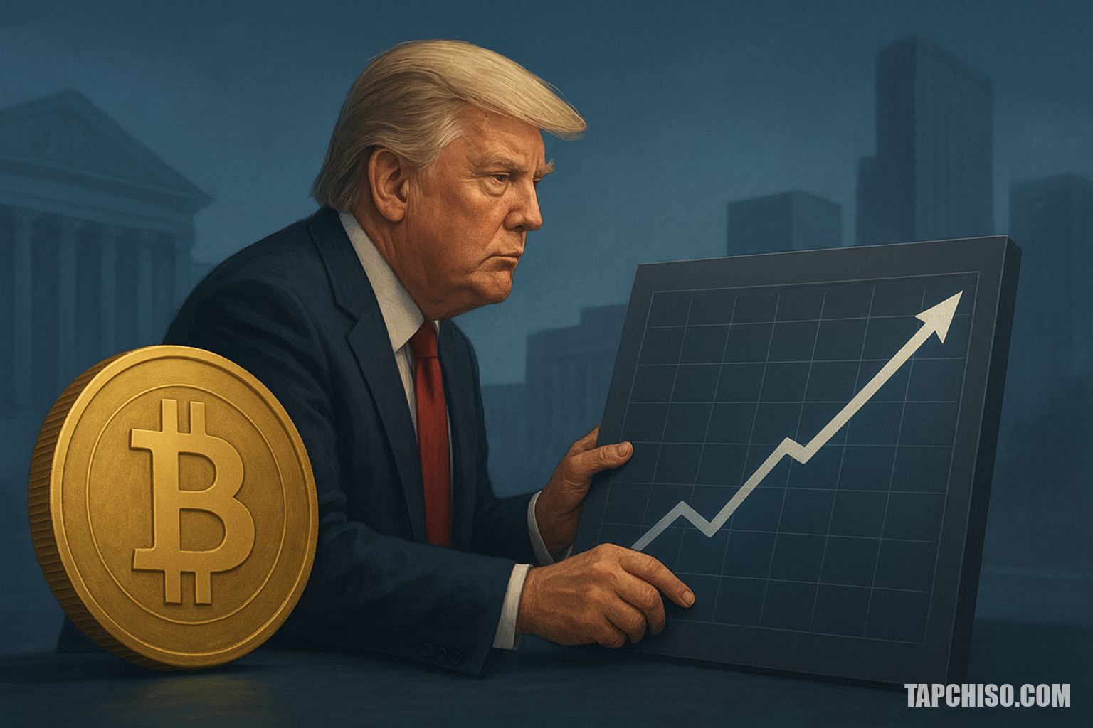 Trump chuyển thu nhập từ crypto sang thị trường tài Trump chuyển thu nhập từ crypto sang thị trường tài chính truyền thống