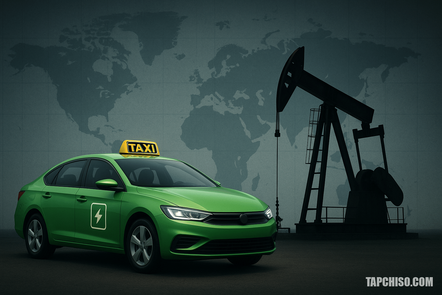 Trung Quốc chuyển sang taxi điện để giảm thiếu hụt Trung Quốc chuyển sang taxi điện để giảm thiếu hụt dầu Hormuz