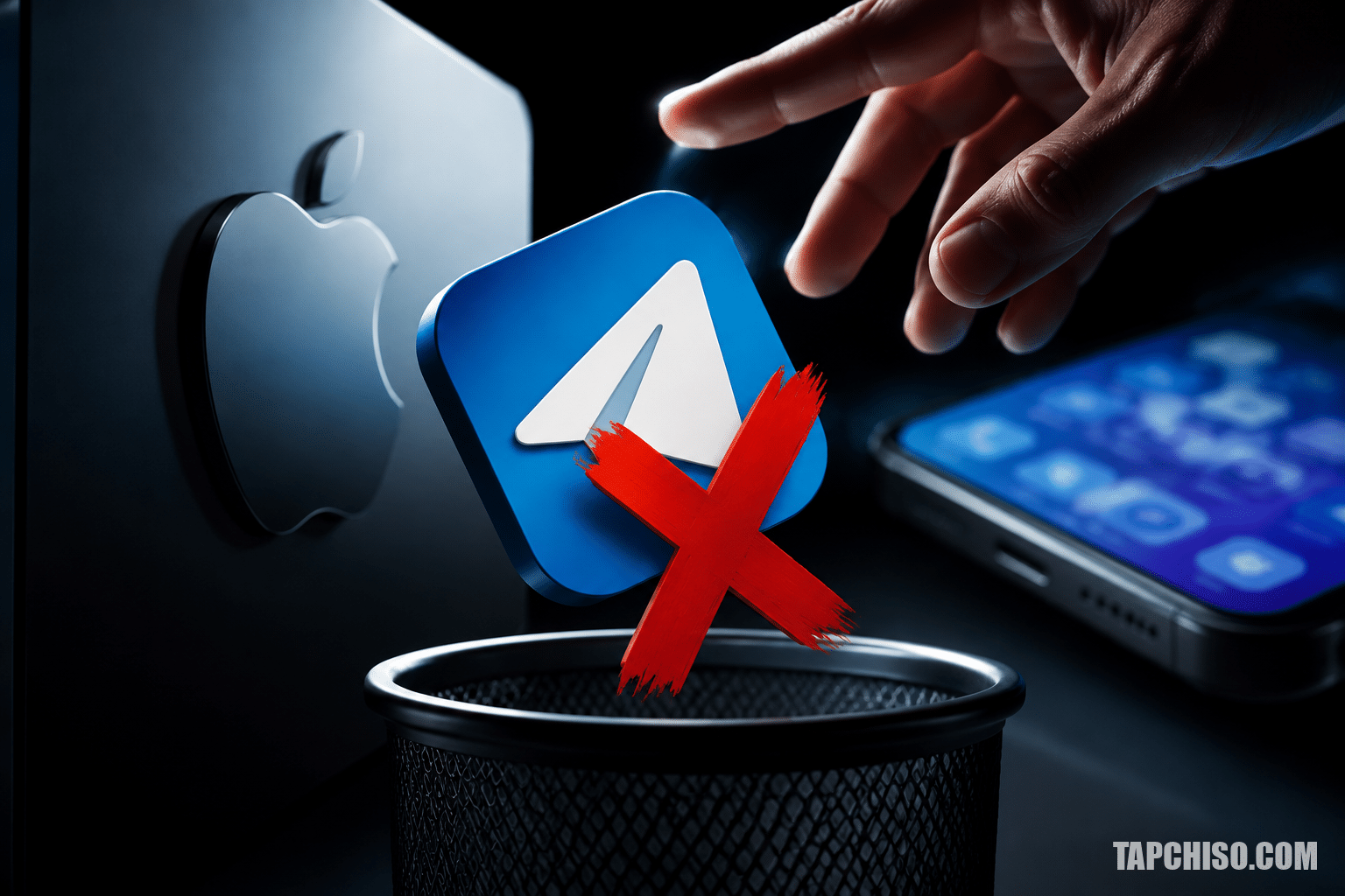Apple tạm gỡ Telegram khỏi App Store vì nội dung Apple tạm gỡ Telegram khỏi App Store vì nội dung CSAM