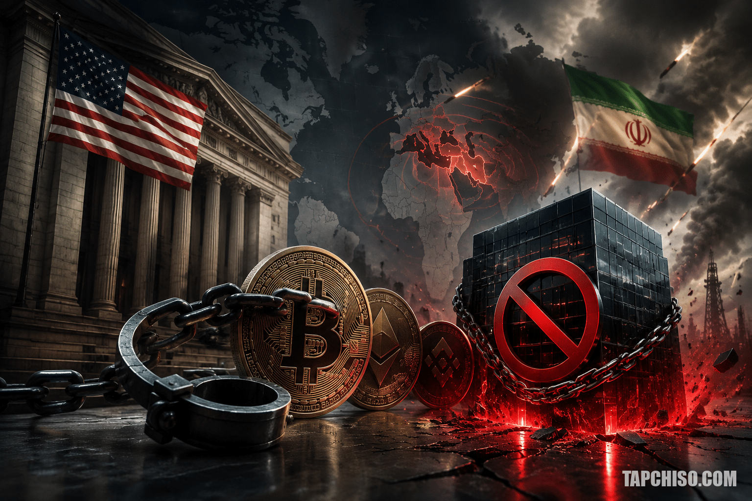 Bộ Tài chính Mỹ trừng phạt sàn crypto giữa căng Bộ Tài chính Mỹ trừng phạt sàn crypto giữa căng thẳng Mỹ-Iran