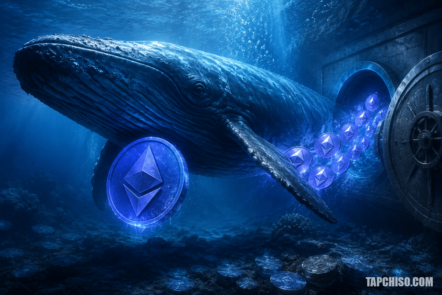 Cá voi Ether rút ETH khỏi sàn, đây là lý Cá voi Ether rút ETH khỏi sàn, đây là lý do