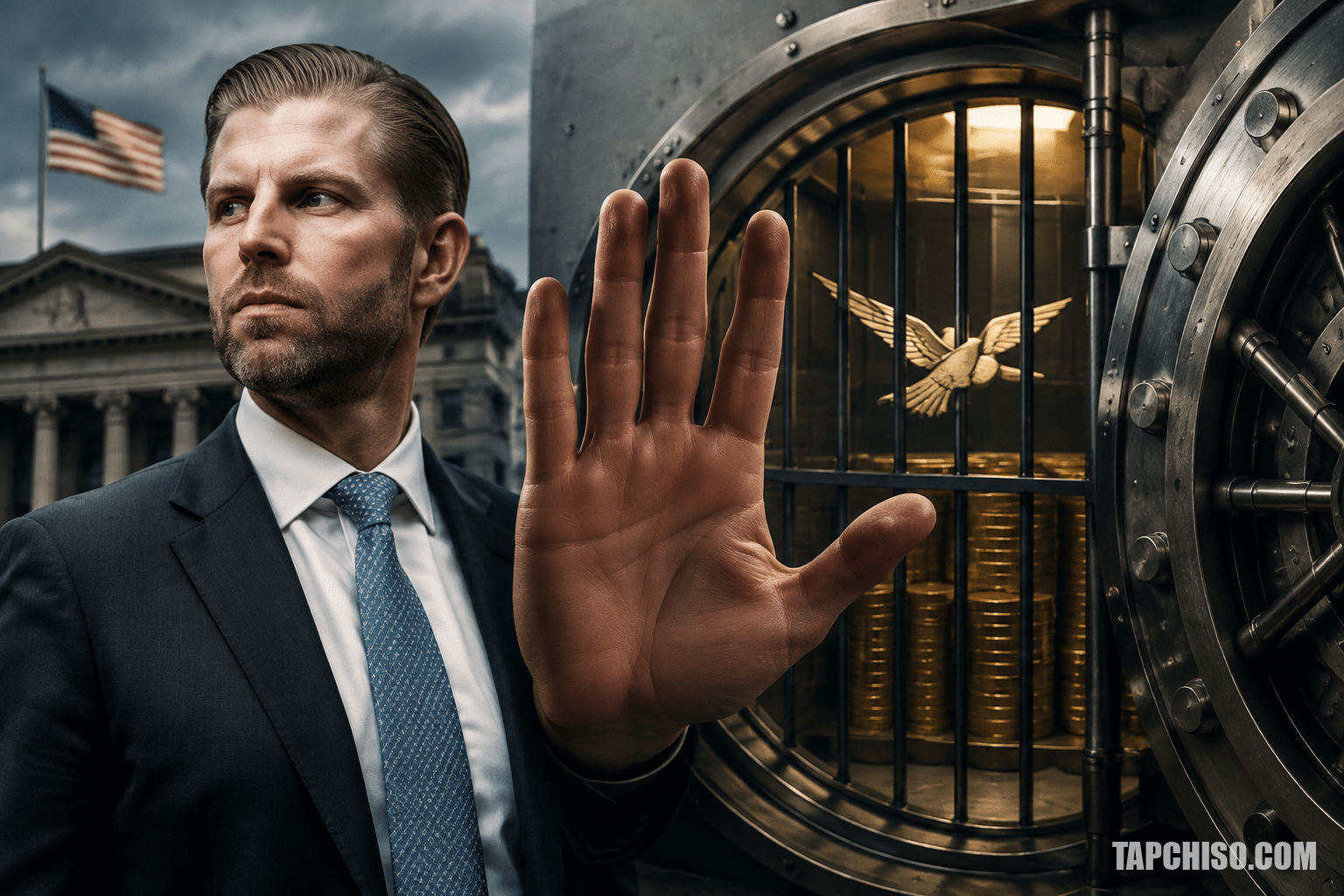 Eric Trump hạn chế ảnh hưởng tại ngân hàng tín Eric Trump hạn chế ảnh hưởng tại ngân hàng tín thác của World Liberty Financial