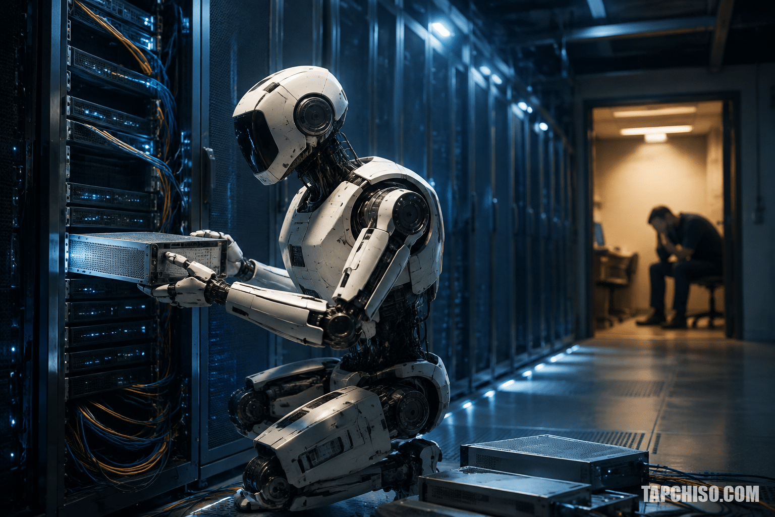 Meta thử nghiệm robot trung tâm dữ liệu, nhân viên Meta thử nghiệm robot trung tâm dữ liệu, nhân viên lo mất việc kỹ thuật viên