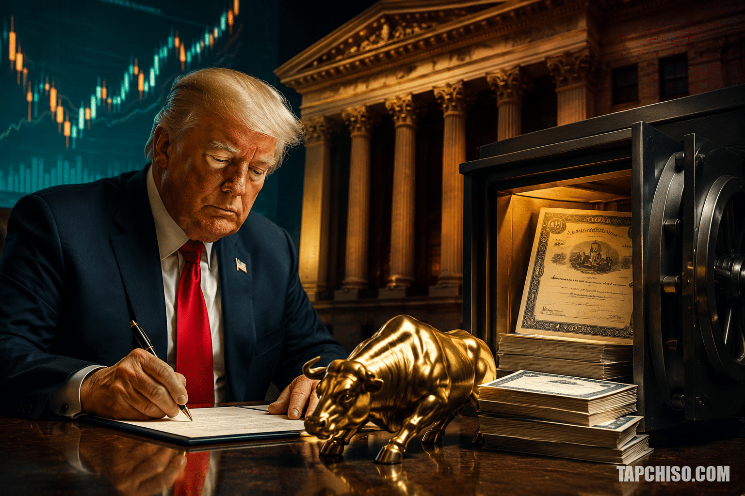 Trump lần đầu mua cổ phiếu Berkshire Hathaway trong tháng Trump lần đầu mua cổ phiếu Berkshire Hathaway trong tháng giao dịch sôi động