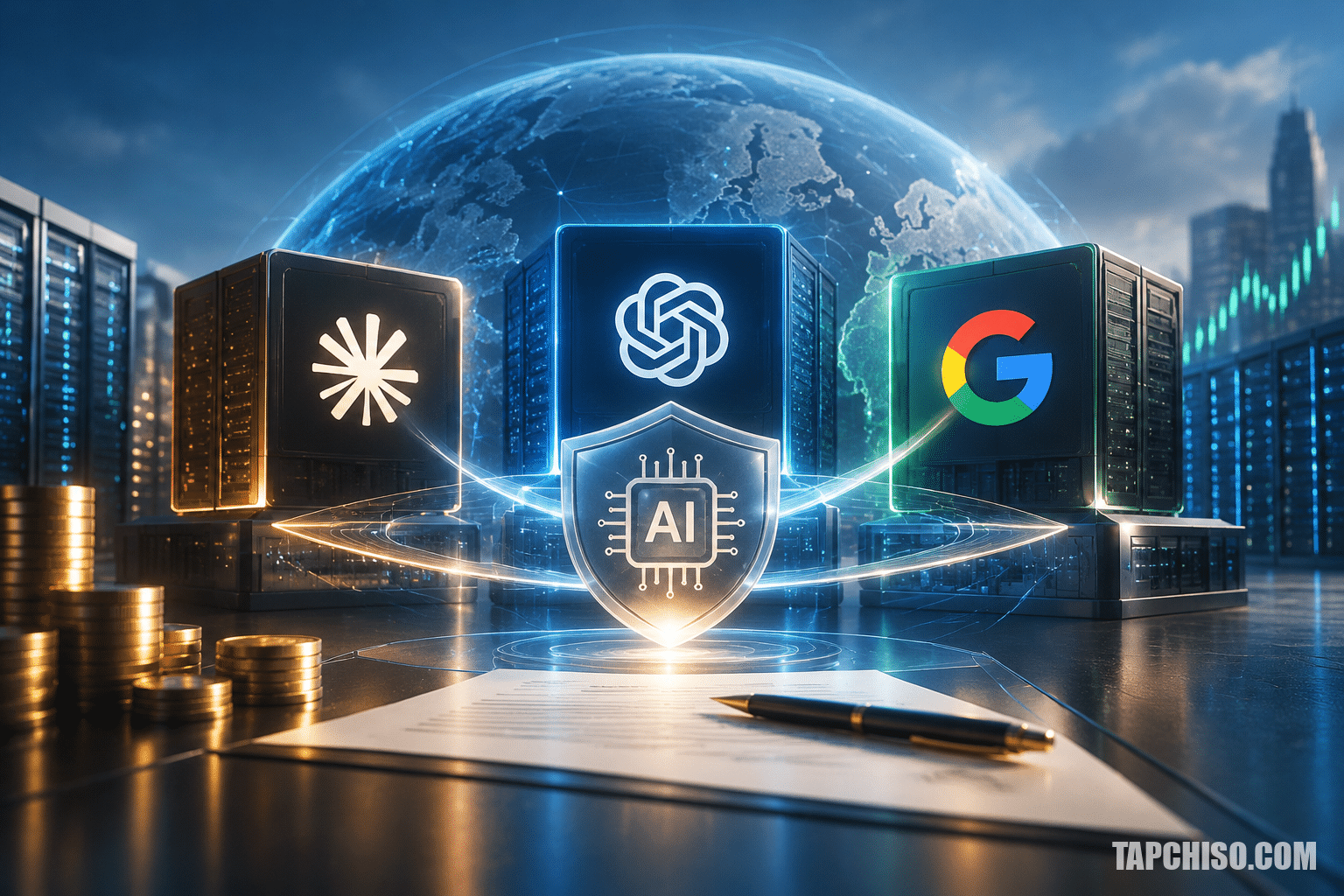 Anthropic, OpenAI và Google bàn lập tổ chức tiêu chuẩn Anthropic, OpenAI và Google bàn lập tổ chức tiêu chuẩn AI chung
