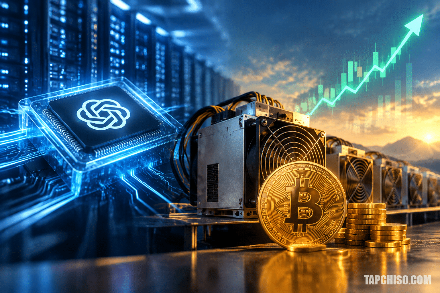 OpenAI khiến tài sản điện của thợ đào Bitcoin được OpenAI khiến tài sản điện của thợ đào Bitcoin được định giá lại