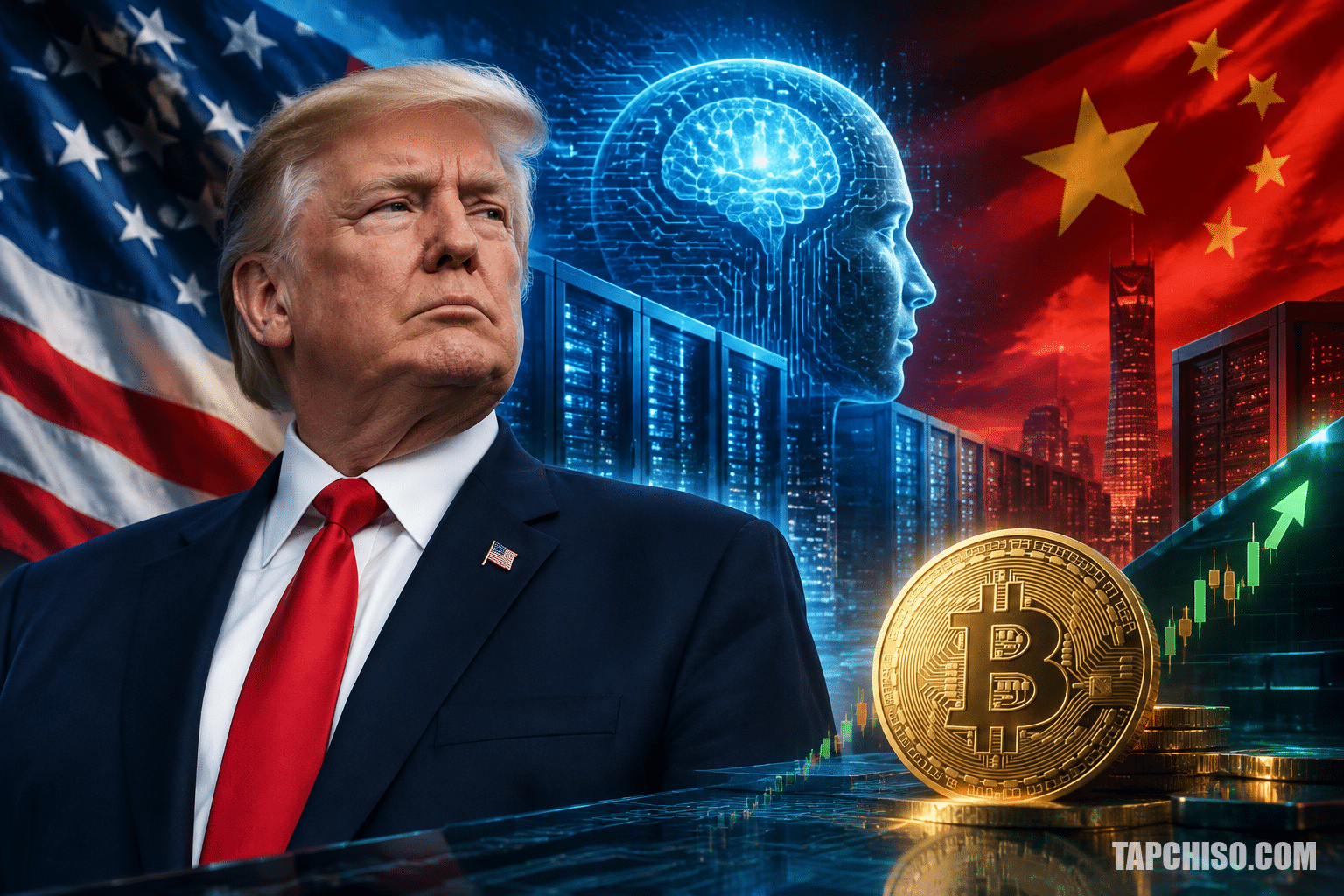 Trump bác cảnh báo rủi ro AI trong cuộc đua Trump bác cảnh báo rủi ro AI trong cuộc đua với Trung Quốc